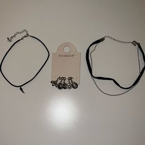 Choker Necklaces and Charms NWT